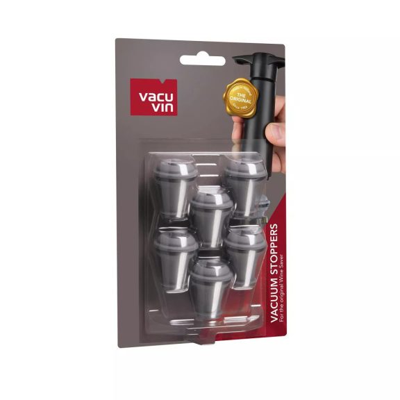 VacuVin Vákumpumpához pótdugó 6-os fekete VacuVin Vákumpumpához pótdugó 6-os fekete