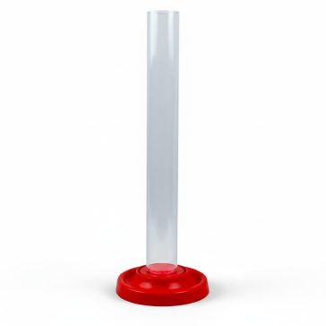 Mérőhenger 200 ml műanyag, jelzés nélküli
