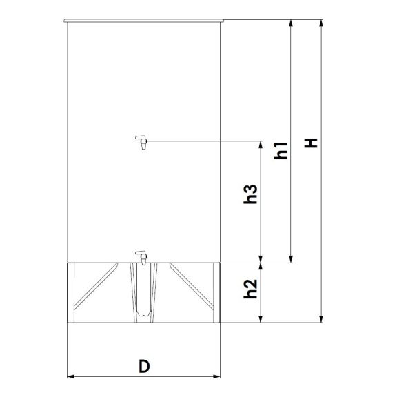 Tartály Zottel (1.2) paraffinolajos úszófedéllel 600 liter, 2 csap AJÁNDÉK PARAFFINOLAJJAL! Tartály Zottel (1.2) paraffinolajos úszófedéllel 600 liter, 2 csap AJÁNDÉK PARAFFINOLAJJAL!