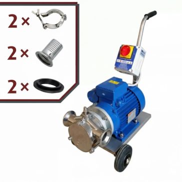 Gumilapátos szivattyú Zambelli T-110 400 volt