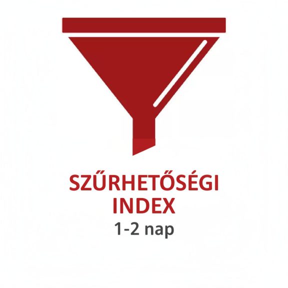 Labormérés Szűrhetőségi index Labormérés Szűrhetőségi index