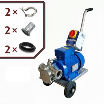 Gumilapátos szivattyú Zambelli T-70 400 volt