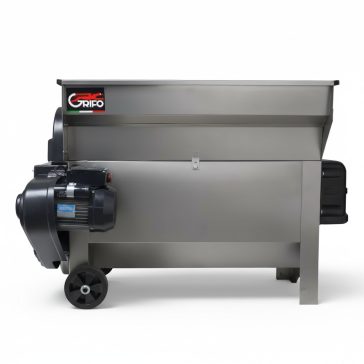   Zúzó-bogyózó 20 q/h inox Grifo DVEP20I - Raklapos kiszállítás