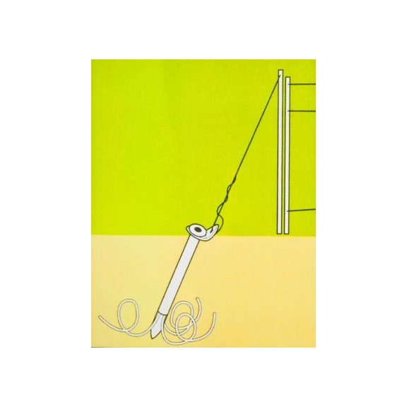 FENOX végoszlop kikötő horgony 60 cm