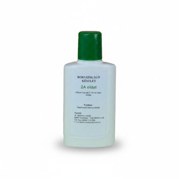 Borteszt anyag 2A eredeti (Kálium-biodát) - 100 ml Borteszt anyag 2A eredeti (Kálium-biodát) - 100 ml