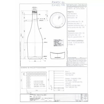   BP Frizzante Collio uvag BVS 0.75 liter 284 mm 6 g/l (V 8011151) (9077390)