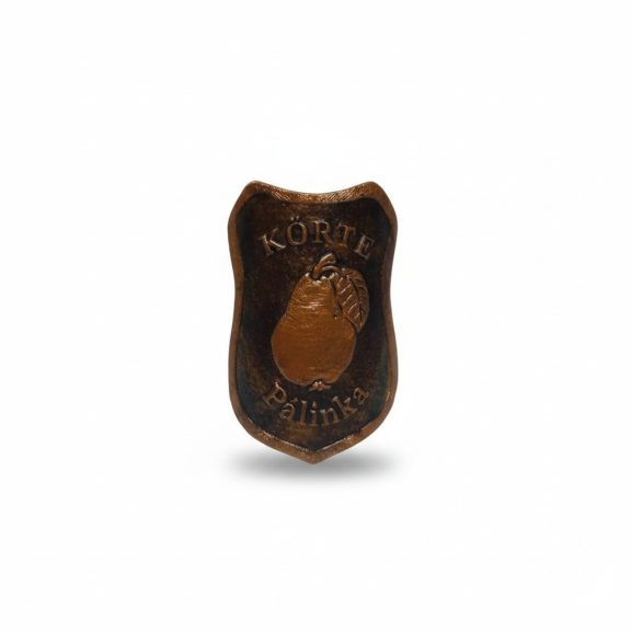 Plakett körte pajzs bronz Plakett körte pajzs bronz