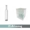 BP Bordói Belissimo színtelen dugós 0.5 liter (25db/csomag)