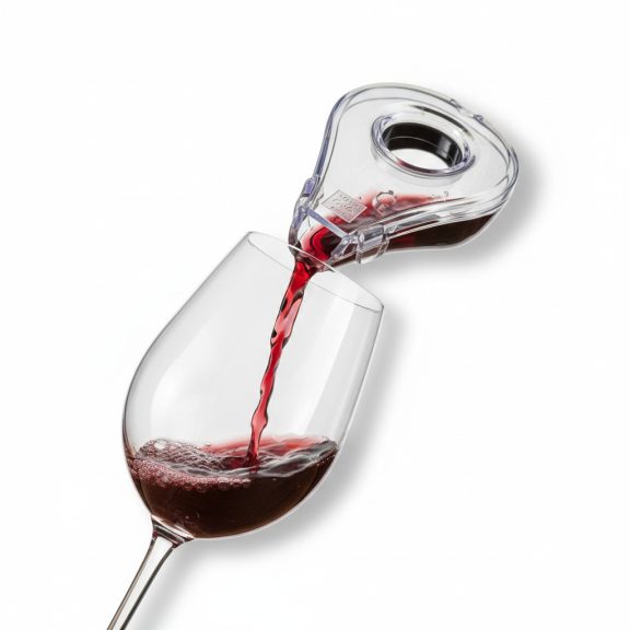 Vacu Vin Bor levegőztető fekete Vacu Vin Bor levegőztető fekete