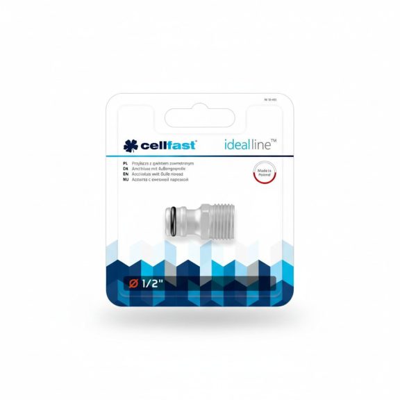Cellfast kuplungcsat. KM 1/2"/50-665/ Cellfast kuplungcsat. KM 1/2"/50-665/