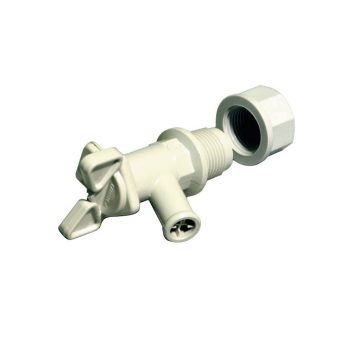 Csap szürke műanyag 3/8" No. 0