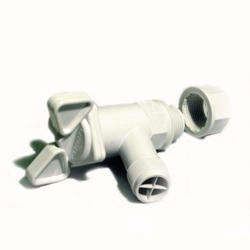 Csap szürke műanyag 3/4" No. 3