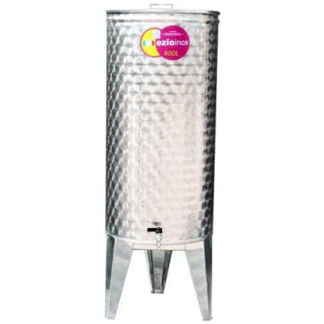   Tartály 400 lit-es saválló EZIO 1 csap 3/4"  610 mm (EZV-400) AJÁNDÉK PARAFFINOLAJJAL!
