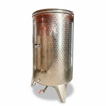   Tartály 850 lit-es saválló EZIO 3 csap 1"-1"-3/8" 910 mm (EZVk-850-3) AJÁNDÉK PARAFFINOLAJJAL!