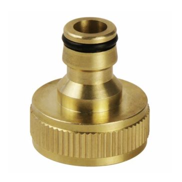 Delton kuplung csatl. 1" réz BM