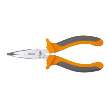  Hosszúcsőrű Fogó Hajl. 160mm Műa. Ny. Neo Tools (01-015)