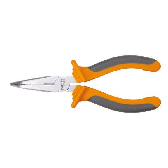 Hosszúcsőrű Fogó Hajl. 160mm Műa. Ny. Neo Tools (01-015) Hosszúcsőrű Fogó Hajl. 160mm Műa. Ny. Neo Tools (01-015)