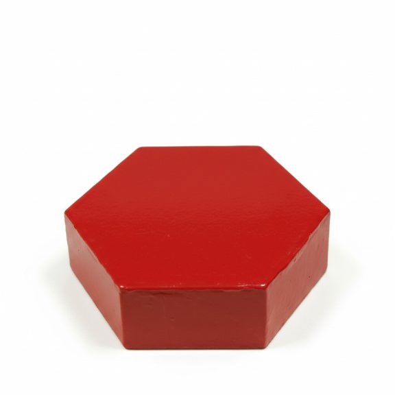 Pecsétviasz piros 6-szögű tömb /ca. 420 g/ Pecsétviasz piros 6-szögű tömb /ca. 420 g/