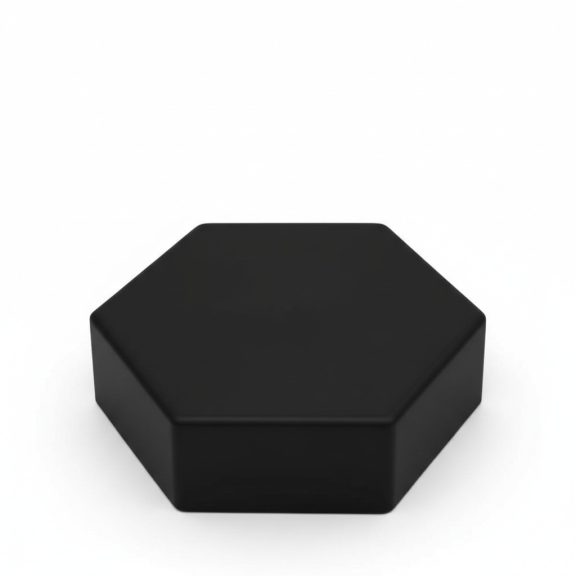 Pecsétviasz fekete 6-szögű tömb /ca. 420 g/ Pecsétviasz fekete 6-szögű tömb /ca. 420 g/