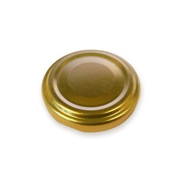 Konzerves üveg lapka ARANY 48 mm (rto943)