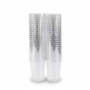 Műanyag pohár pálinkás 2/4 cl - 50 db/csomag