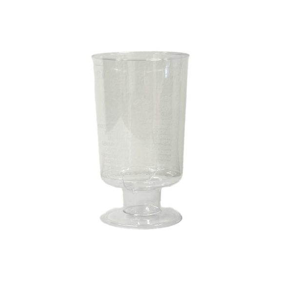 Műanyag pohár pálinkás 2/4 cl talpas - 20 db/csomag Műanyag pohár pálinkás 2/4 cl talpas - 20 db/csomag