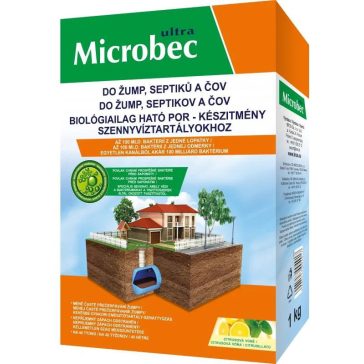   BROS Microbec szennyvízülepítőkhöz, szeptikus tartályokhoz, 1 kg