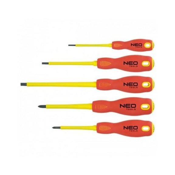 Csavarhúzó készlet 5R szigetelt 1000V Neo Tools (04-220) Csavarhúzó készlet 5R szigetelt 1000V Neo Tools (04-220)