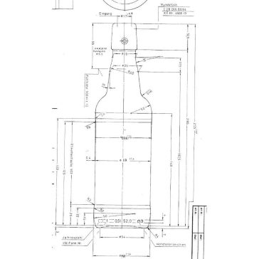   Díszüveg Sörös barna csatos 500 ml /Az ár tartalmazza a csatot!/ (24db-os kiszerelés)