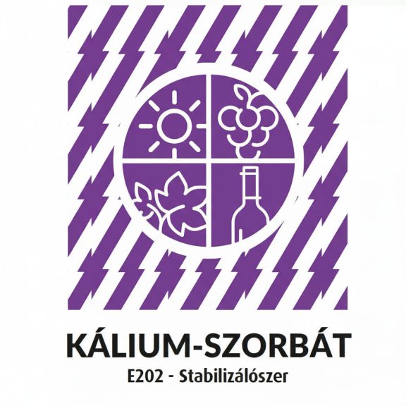 Kálium-szorbát stabilizálószer - 25 kg Kálium-szorbát stabilizálószer - 25 kg