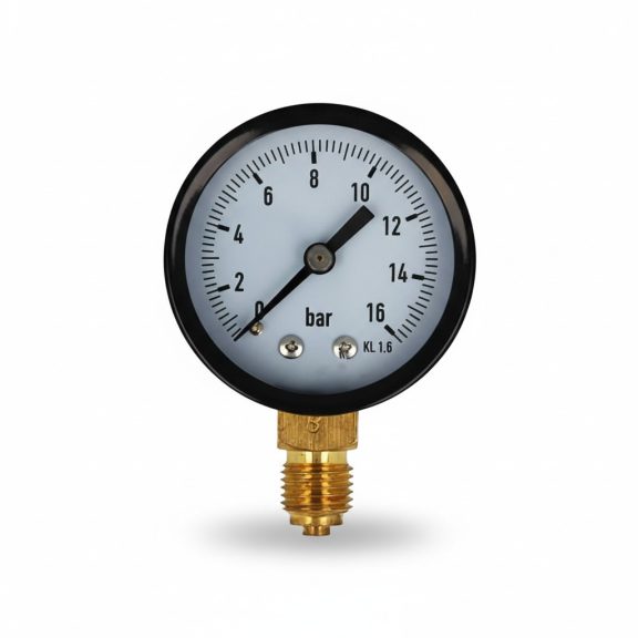 Nyomásmérő óra ÁLLÓ 63mm INOX ház Glic. 0-16 bar (1/4") Nyomásmérő óra ÁLLÓ 63mm INOX ház Glic. 0-16 bar (1/4")