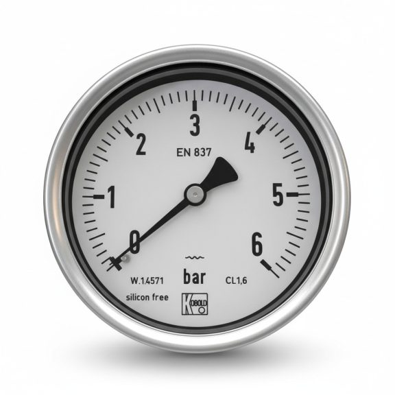 Nyomásmérő óra ÁLLÓ 63mm INOX ház Glic. 0- 6 bar (1/4") Nyomásmérő óra ÁLLÓ 63mm INOX ház Glic. 0- 6 bar (1/4")