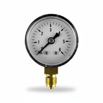   Nyomásmérő óra ÁLLÓ    50mm műa. ház 0- 6 bar (1/4")