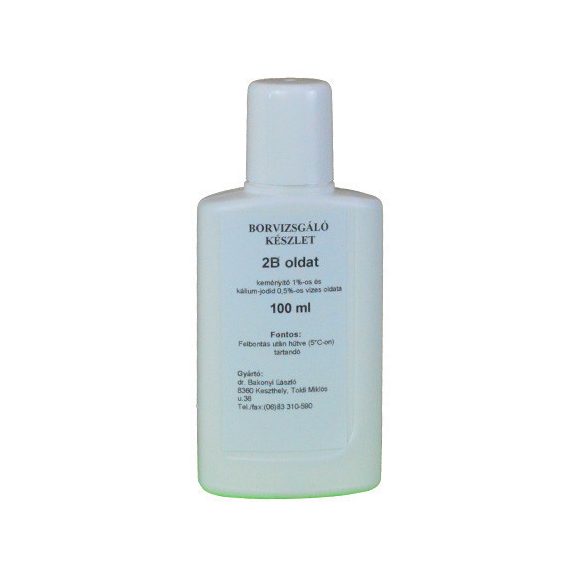 Borteszt anyag 2B eredeti (Keményítő) - 100 ml Borteszt anyag 2B eredeti (Keményítő) - 100 ml