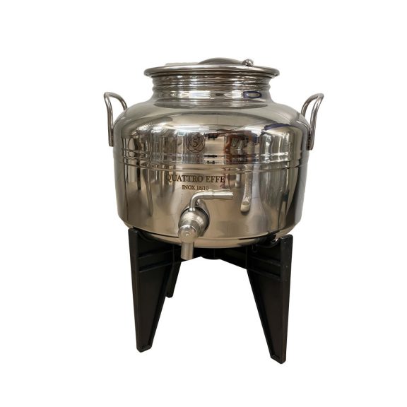 Kanna INOX füles 5 literes, csappal Kanna INOX füles 5 literes, csappal