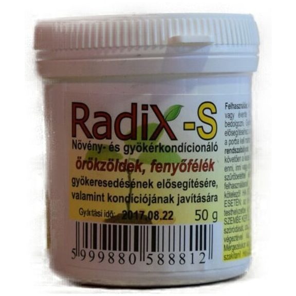 Radix-S örökzöldekhez 50gr /gyökereztető/ Radix-S örökzöldekhez 50gr /gyökereztető/