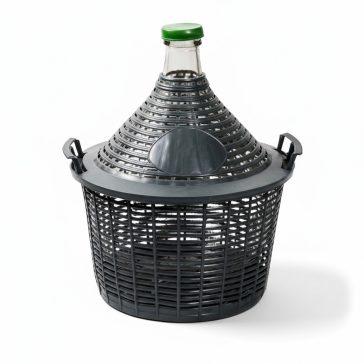 Üvegballon 10 l-es műa.borítású IMP - 2,8 kg