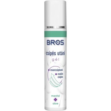 BROS Rovarcsípést enyhítő zselé menta+aloe 50ml