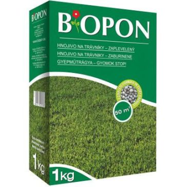 Biopon gyepműtrágya gyomírtóval 1kg