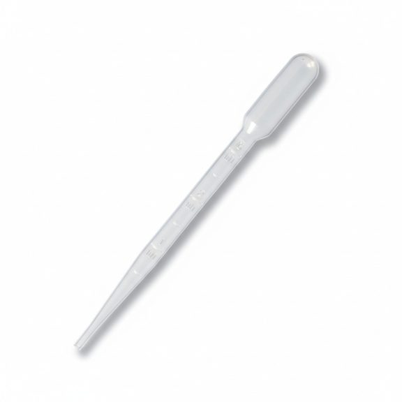 Pipetta pasteur műanyag osztott 3 ml Pipetta pasteur műanyag osztott 3 ml
