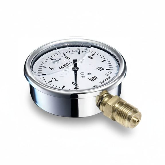 Nyomásmérő óra ÁLLÓ 63mm INOX ház Glic. 0- 10 bar (1/4") Nyomásmérő óra ÁLLÓ 63mm INOX ház Glic. 0- 10 bar (1/4")