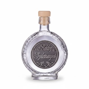 Ón címkés palack kulacs Boldog Születésnapot 0,1 L