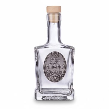 Ón címkés palack piatta 0,2L szülinap