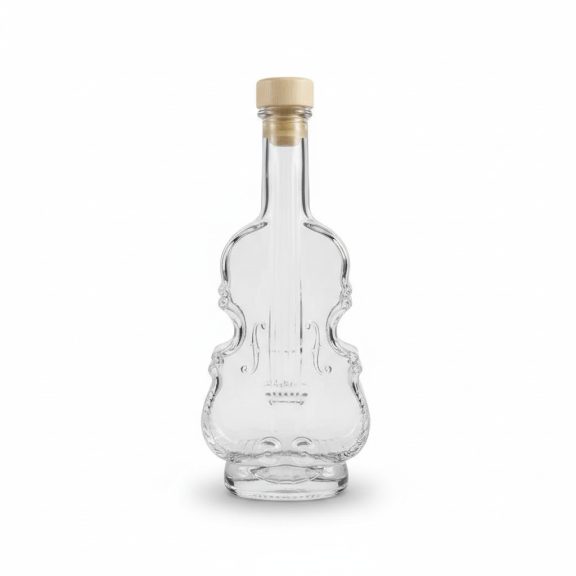 Díszüveg hegedű 0,2 L Díszüveg hegedű 0,2 L