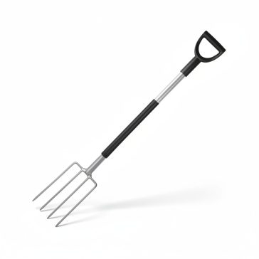 Ásóvilla fém nyél, D fogantyú, 122 cm DEDRA 80B017