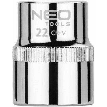 Dugókulcs Fej 1/2" 22mm 6p. Neo Tools (08-022)