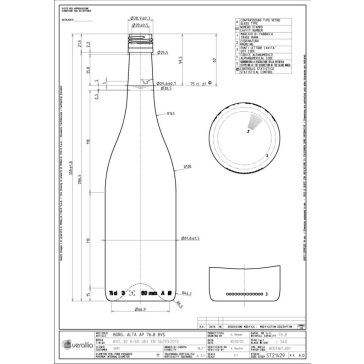   BP Burgundi ALTA színtelen BVS 0.75 liter 308 mm 9 g/l (V 8034011) (9077582)