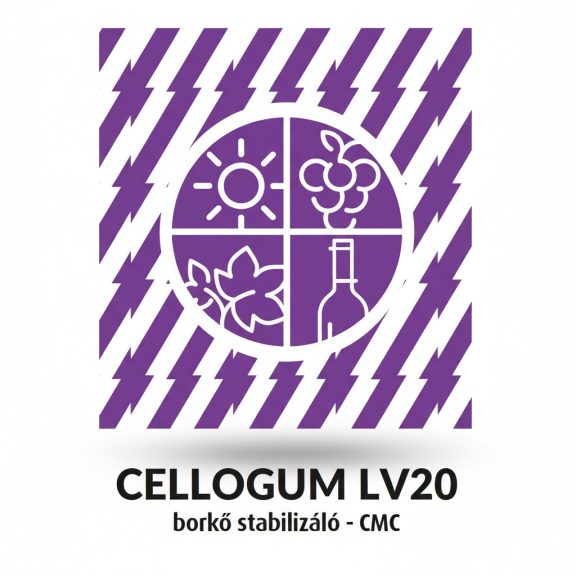 Cellogum LV 20 (CMC 20%) börkőstabilizáló 1 kg Cellogum LV 20 (CMC 20%) börkőstabilizáló 1 kg