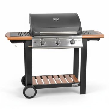 HECHT Gázos Kerti Grill (FIREWOOD3)