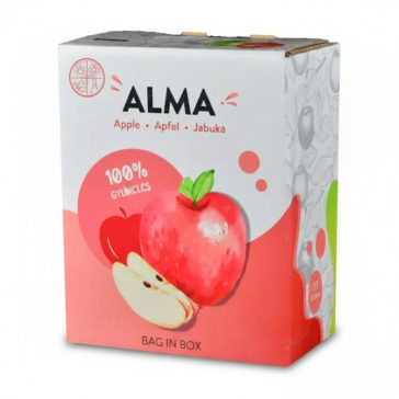 Kartondoboz BIB 5 literes NEW ALMÁS SZÍNES